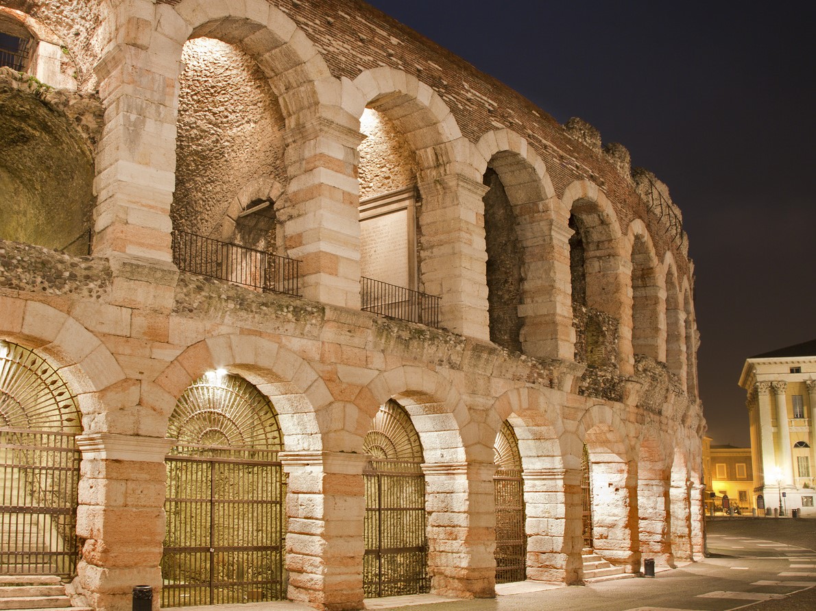 Aida und Nabucco in der Arena di Verona
